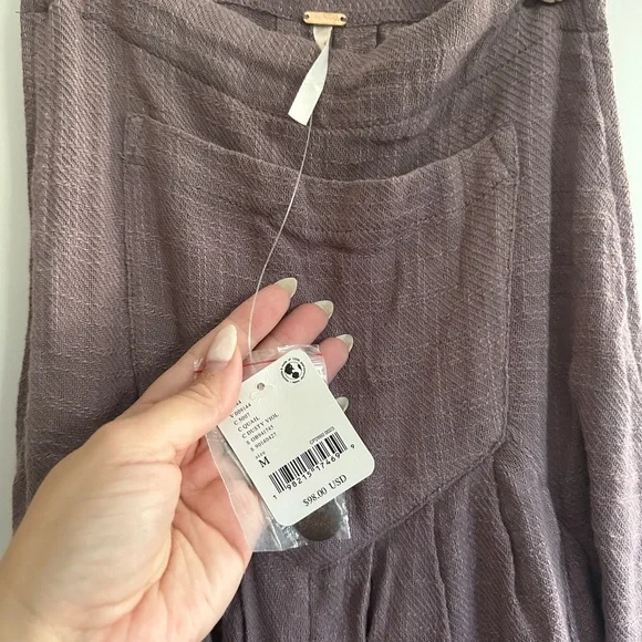 Free People Overalls Jumpsuit NWT - Picture 4 of 7